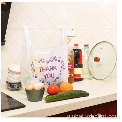 Plastic Shooping Bag Clear Plastic Bags Retail Bags For Trade Show Factory